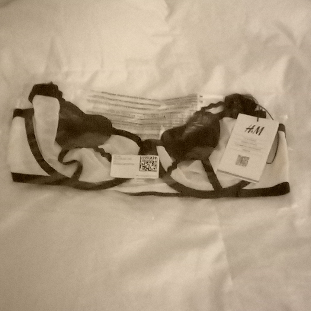 H&M Consciousness Collection ***Sold Out** Size L Limited Collection Mesh Bra